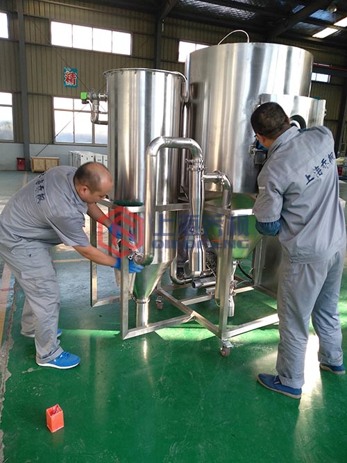 小型噴霧干燥機工作原理及操作流程